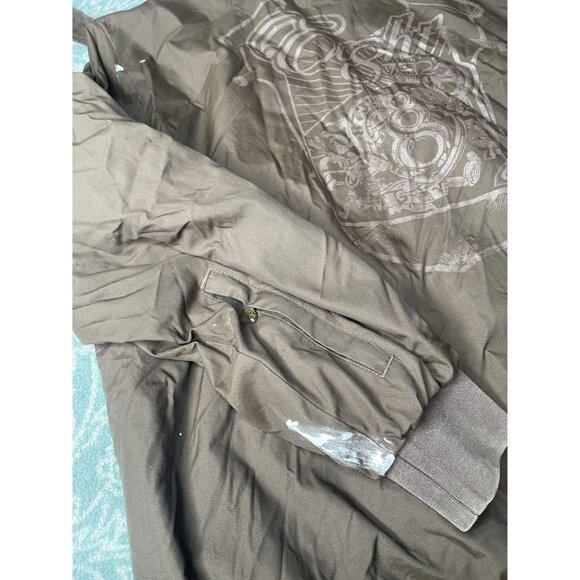 8732 Jacket 3XL XXXL Men's Heavy-Duty Zip-Up Jacket ~ Some Staining‎ - Picture 7 of 9